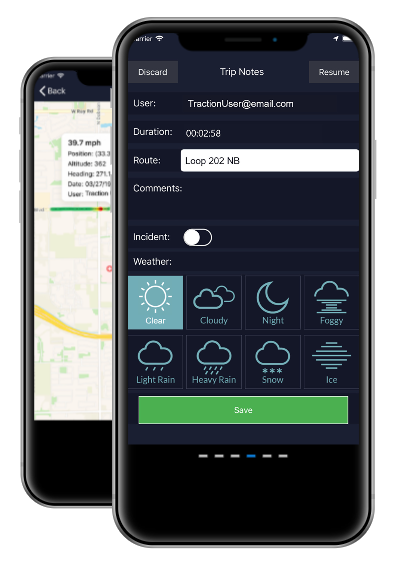 Traction Mobile app