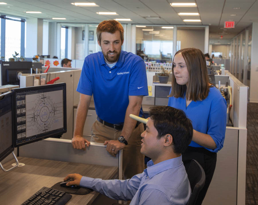 employees collaborating